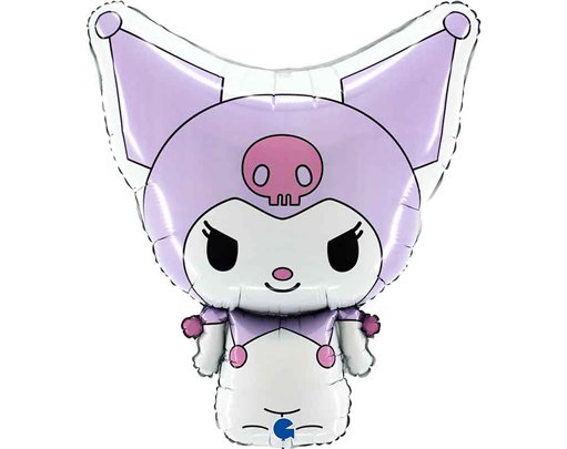 24n KUROMI LILAC FOIL BALLOON