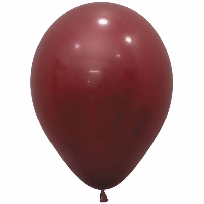 50PK 5in FASHION MERLOT SEMPERTEX (20000448)