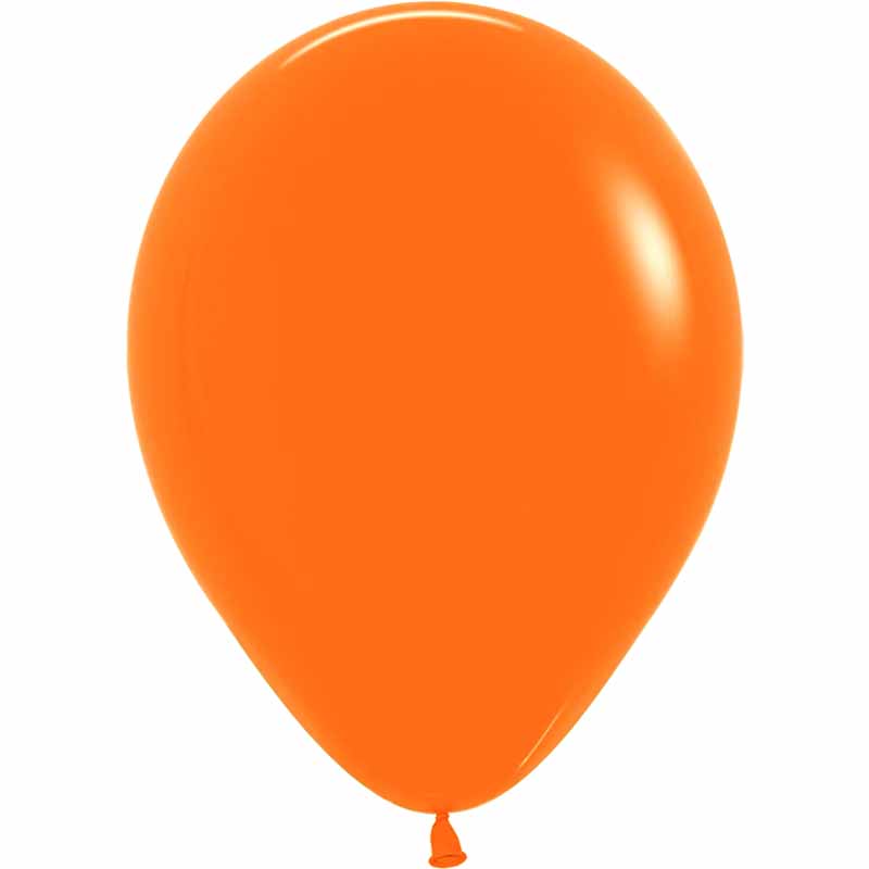 50PK 5in FASHION ORANGE SEMPERTEX (20000486)