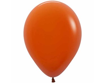 50PK 5in FASHION SUNSET ORANGE SEMPERTEX (20018017)