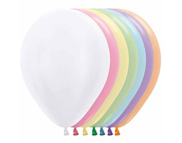 50PK 5in PEARL ASSORTED SEMPERTEX (20000517)