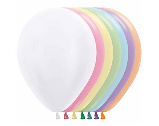 50PK 5in PEARL ASSORTED SEMPERTEX (20000517)