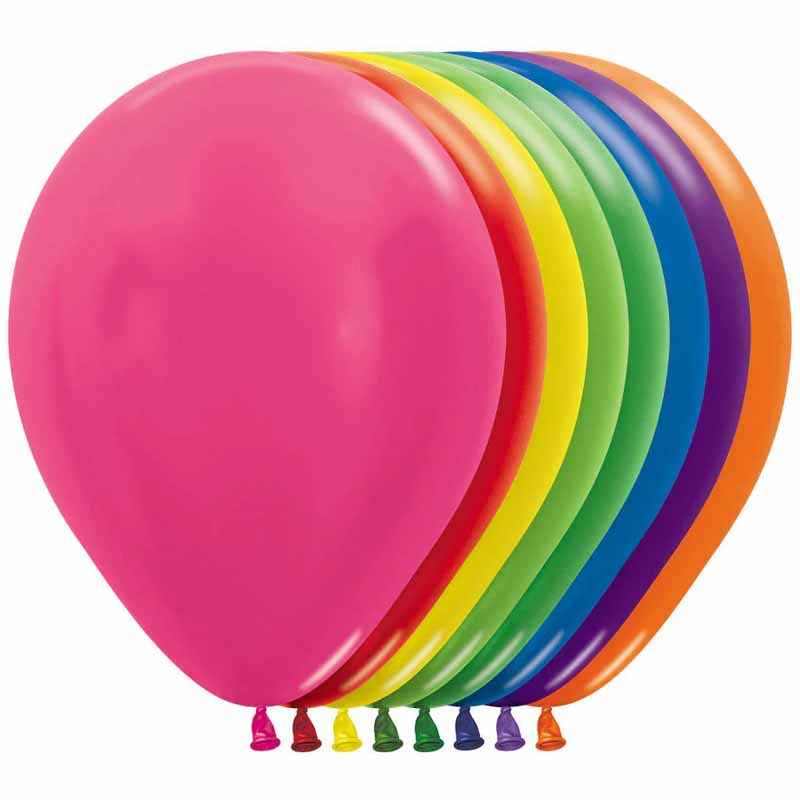 50PK 5in METALLIC ASSORTED SEMPERTEX (20000541)