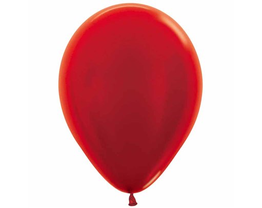 50PK 5in METALLIC RED SEMPERTEX (20000545)