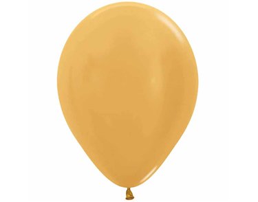 50PK 5in METALLIC GOLD SEMPERTEX (20000564)
