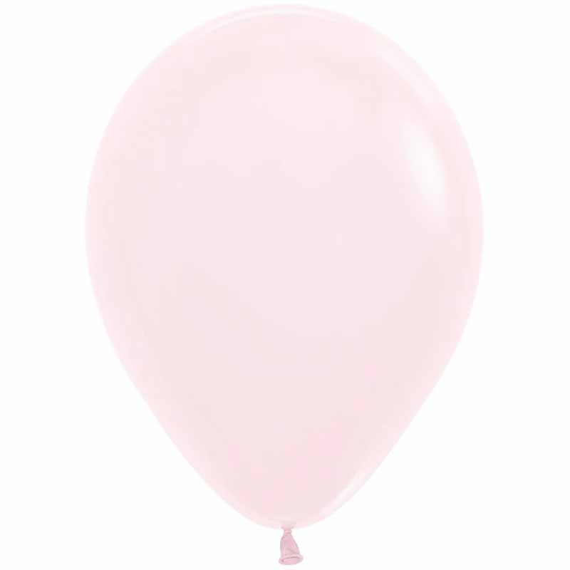 50PK 5in PASTEL MATTE PINK SEMPERTEX (20012385)