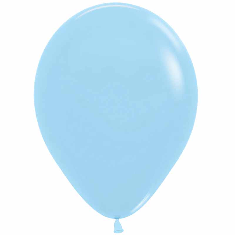 50PK 5in PASTEL MATTE BLUE SEMPERTEX (20012397)