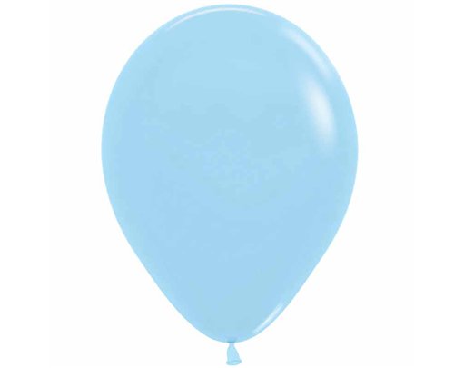 50PK 5in PASTEL MATTE BLUE SEMPERTEX (20012397)