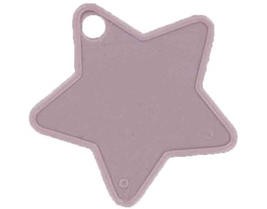 PALE PINK STAR SHAPED WEIGHT 25S