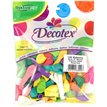100PK 5in ASST FASHION SOLID DECOTEX