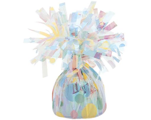 POLKA DOT FOIL BALLOON WEIGHT