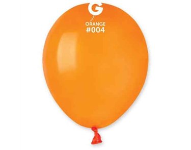 50PK 5in ORANGE GEMAR LATEX