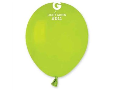 50PK 5in LIGHT GREEN GEMAR LATEX