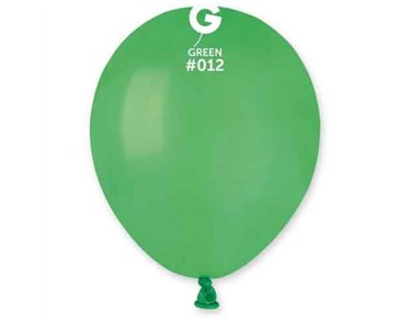 50PK 5in GREEN GEMAR LATEX