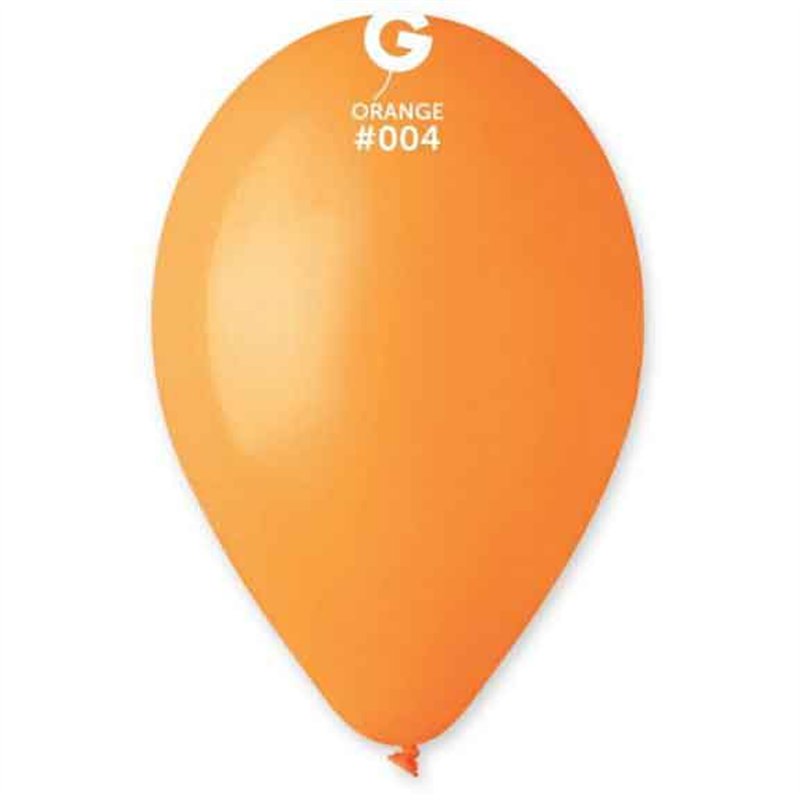50PK 12in ORANGE GEMAR LATEX