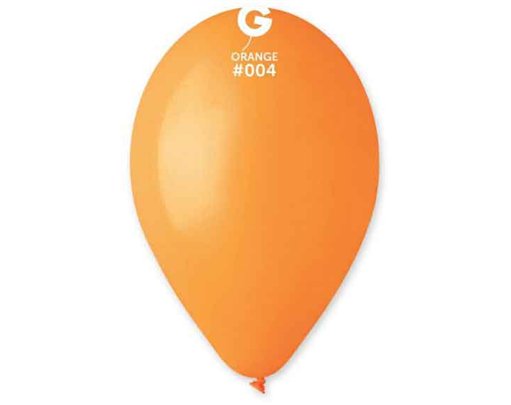 50PK 12in ORANGE GEMAR LATEX