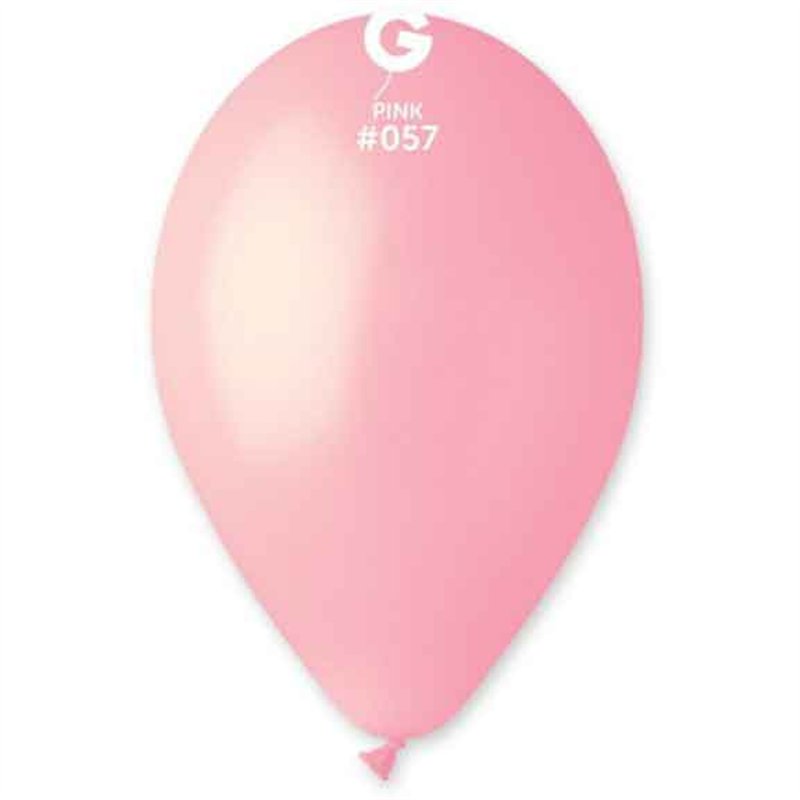 50PK 12in PINK GEMAR LATEX