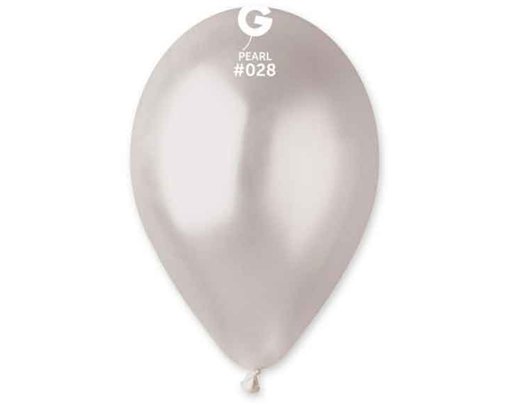 50PK 12in METALLIC PEARL GEMAR LATEX