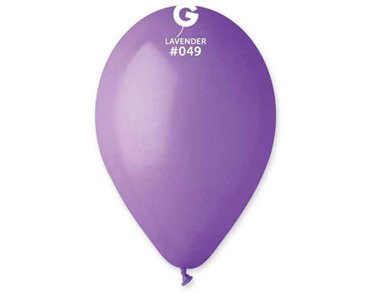50PK 12in LAVENDER GEMAR LATEX