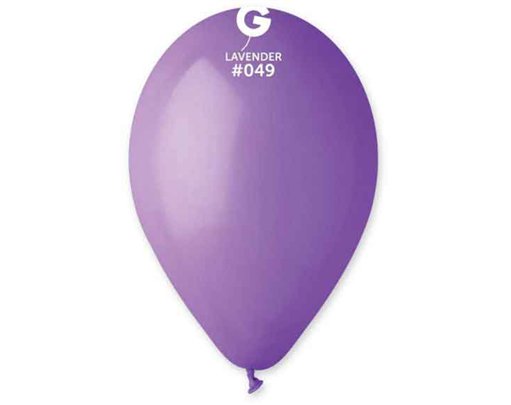 50PK 12in LAVENDER GEMAR LATEX