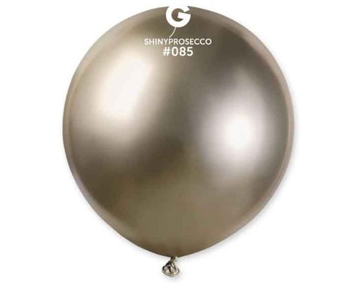 25PK 19in SHINY PROSECCO GEMAR LATEX