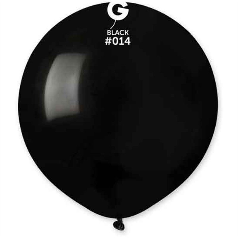 25PK 19in BLACK GEMAR LATEX