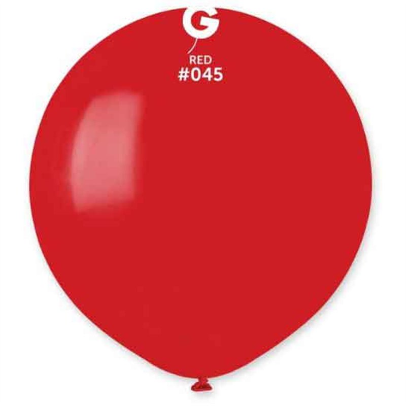 25PK 19in RED GEMAR LATEX