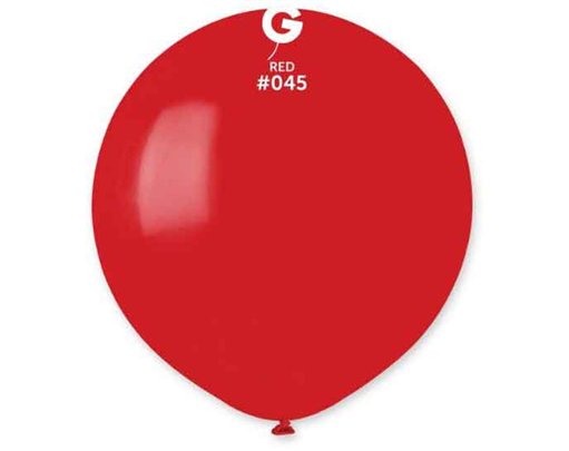 25PK 19in RED GEMAR LATEX