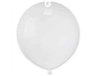 25PK 19in WHITE GEMAR LATEX