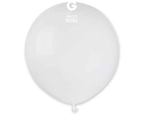 25PK 19in WHITE GEMAR LATEX