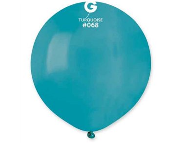 25PK 19in TURQUOISE GEMAR LATEX