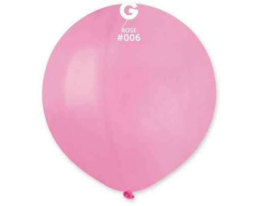 25PK 19in ROSE GEMAR LATEX
