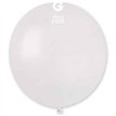 25PK 19in METALLIC WHITE GEMAR LATEX