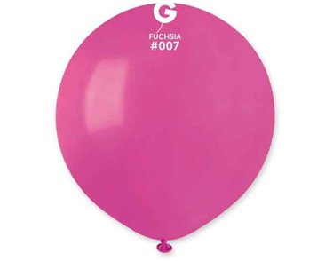 25PK 19in FUCHSIA GEMAR LATEX