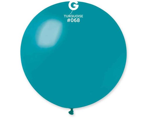 1PK 30in TURQUOISE GEMAR LATEX