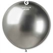 1PK 30in SHINY SILVER GEMAR LATEX