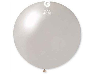 1PK 30in METALLIC PEARL GEMAR LATEX