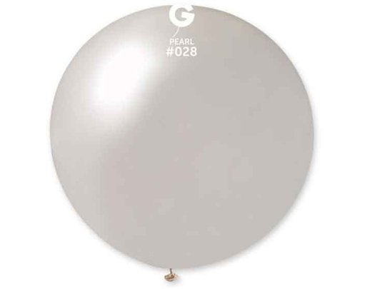 1PK 30in METALLIC PEARL GEMAR LATEX