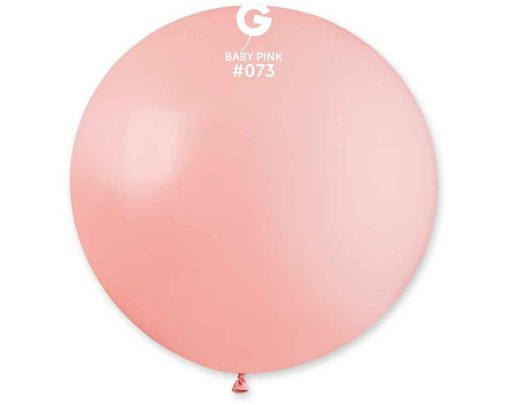 1PK 30in BABY PINK GEMAR LATEX