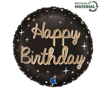 18in SPARKLING BIRTHDAY FOIL BALLOON