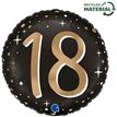 18in SPARKLING 18 FOIL BALLOON