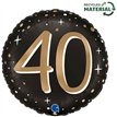 18in SPARKLING 40 FOIL BALLOON