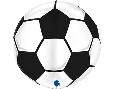 15in FOOTBALL GLOBE FOIL BALLOON
