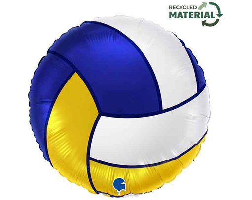 18in VOLLEYBALL FOIL BALLOON