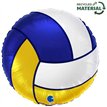 18in VOLLEYBALL FOIL BALLOON