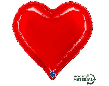 18in SWEETIE HEART RED FOIL BALLOON