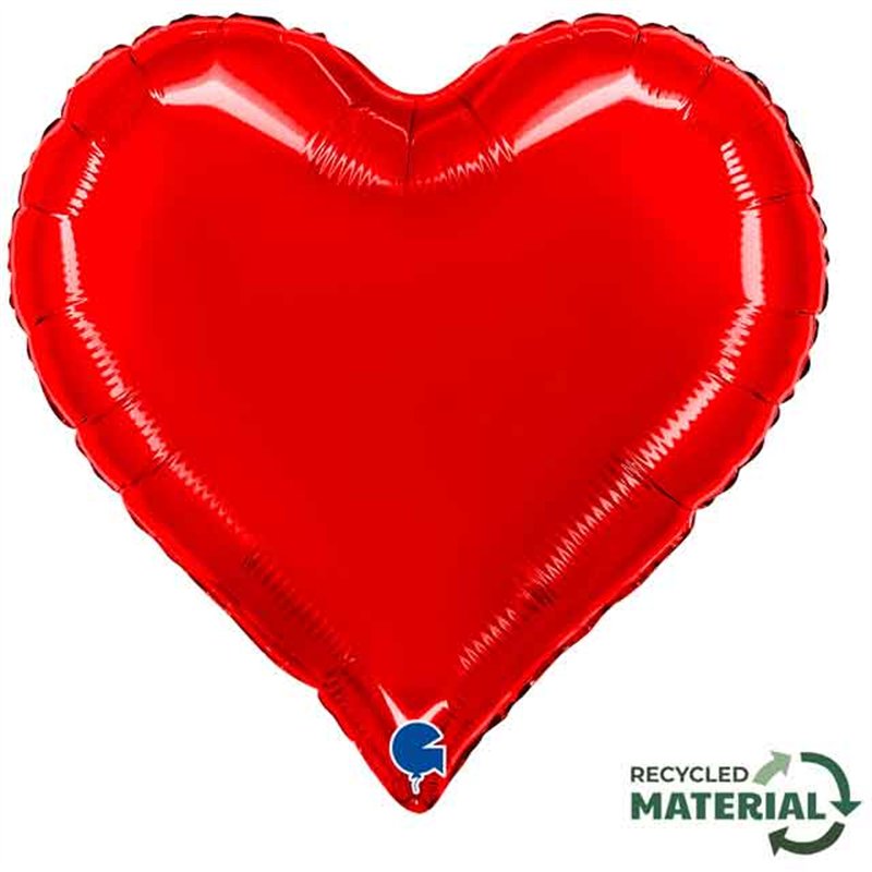 18in SWEETIE HEART RED FOIL BALLOON