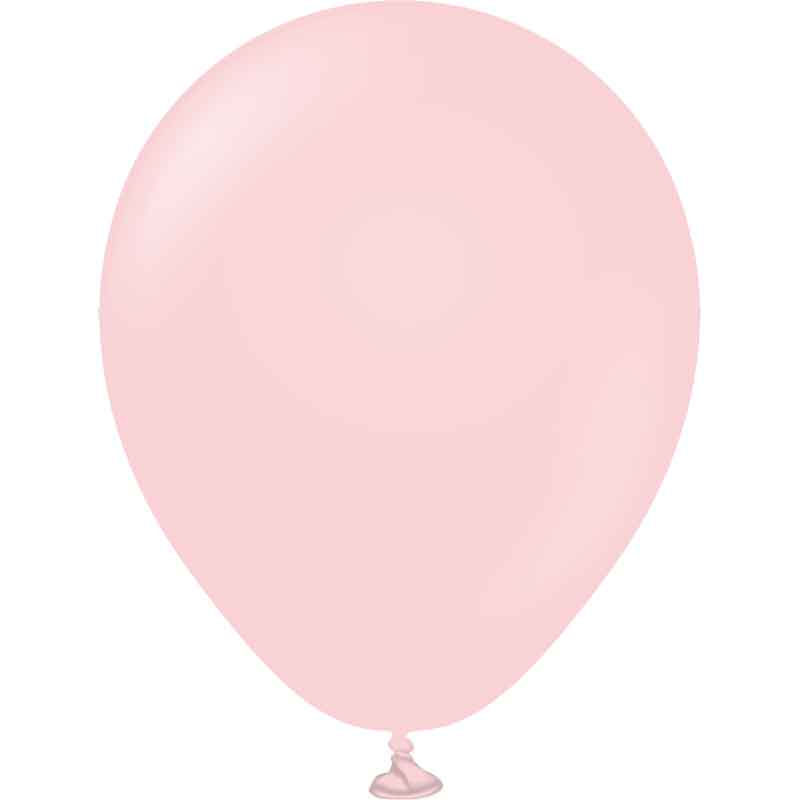 100PK 5in MACARON PINK KALISAN LATEX