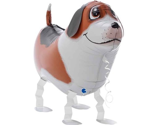 25in BOBBY THE DOG PET WALKER FOIL BALLOON