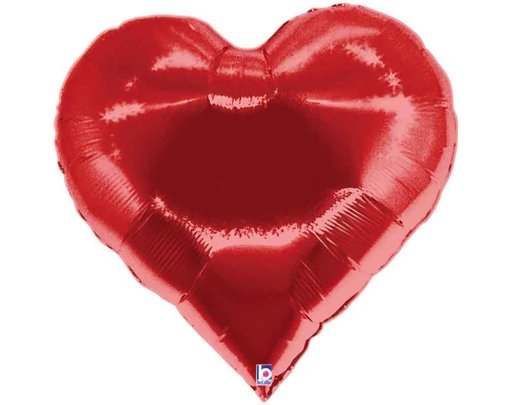 30in CASINO HEART FOIL BALLOON